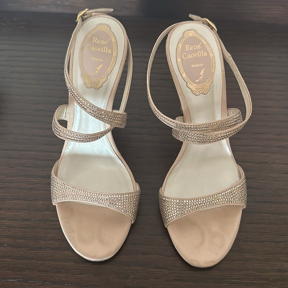 Renee Ciaovilla crystal sandal size 37 1/2 - Picture 3 of 9